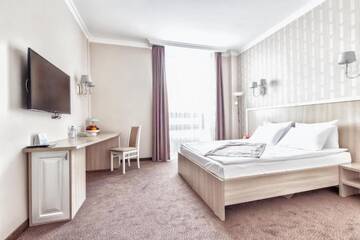 Фото номера Двухместный номер с 1 кроватью Отель AYKUN Hotel г. Нур-Султан 10