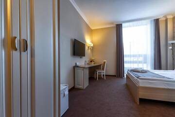 Фото номера Двухместный номер с 1 кроватью Отель AYKUN Hotel г. Нур-Султан 11