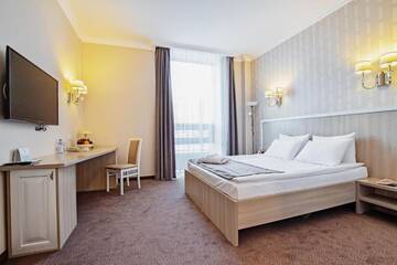 Фото номера Двухместный номер с 1 кроватью Отель AYKUN Hotel г. Нур-Султан 14