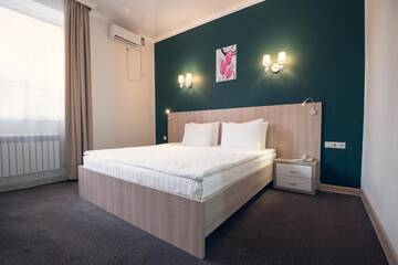 Фото номера Двухместный номер с 1 кроватью Отель AYKUN Hotel г. Нур-Султан 16