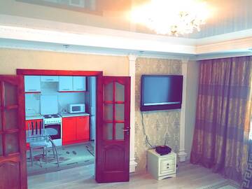 Фото номера Улучшенные апартаменты Апартаменты Vremena Goda Apartment in Astana г. Нур-Султан 12