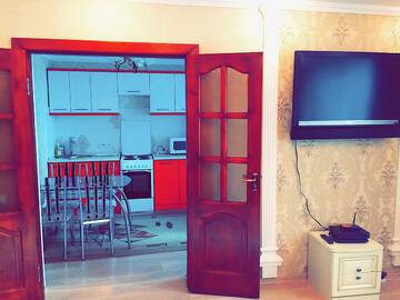 Фото номера Улучшенные апартаменты Апартаменты Vremena Goda Apartment in Astana г. Нур-Султан 19