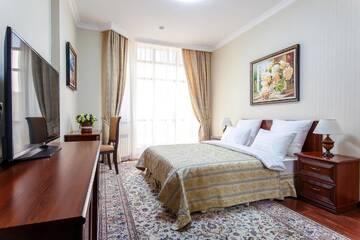 Фото номера Стандартный двухместный номер с 1 кроватью Отель Alanda Hotel г. Нур-Султан 5