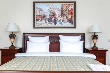Фото номера Стандартный двухместный номер с 1 кроватью Отель Alanda Hotel г. Нур-Султан 4
