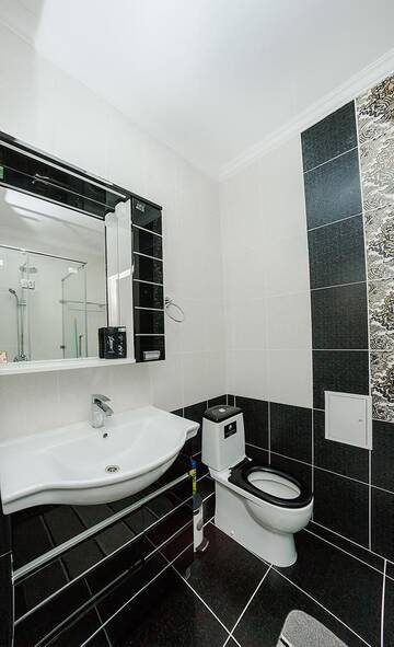 Фото номера Номер-студио Делюкс с кроватью размера &quot;king-size&quot; Апартаменты Studio on Dostyq Street 5 г. Нур-Султан 9