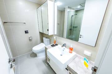 Фото номера Апартаменты с 1 спальней Апартаменты The Аddress Highvill 1 г. Нур-Султан 8