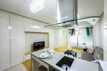Фото номера Апартаменты с 1 спальней Апартаменты The Аddress Highvill 1 г. Нур-Султан 14