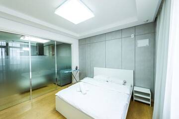 Фото номера Апартаменты с 1 спальней Апартаменты The Аddress Highvill 1 г. Нур-Султан 31