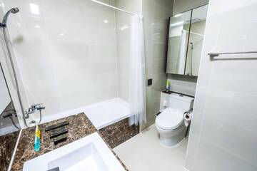 Фото номера Апартаменты с 1 спальней Апартаменты The Address Highvill 2 г. Нур-Султан 42