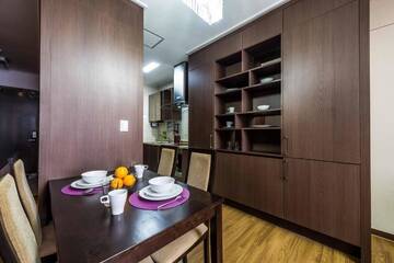Фото номера Апартаменты с 1 спальней Апартаменты The Address Highvill 2 г. Нур-Султан 43
