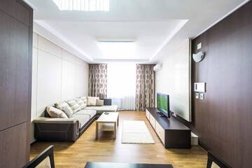 Фото номера Апартаменты с 1 спальней Апартаменты The Address Highvill 2 г. Нур-Султан 47