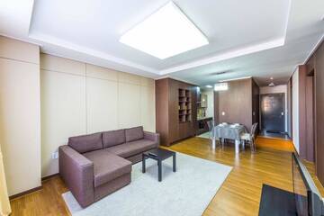 Фото номера Апартаменты с 1 спальней Апартаменты The Address Highvill 2 г. Нур-Султан 55
