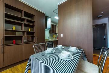 Фото номера Апартаменты с 1 спальней Апартаменты The Address Highvill 2 г. Нур-Султан 27
