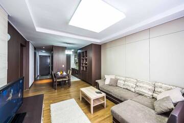 Фото номера Апартаменты с 1 спальней Апартаменты The Address Highvill 2 г. Нур-Султан 36