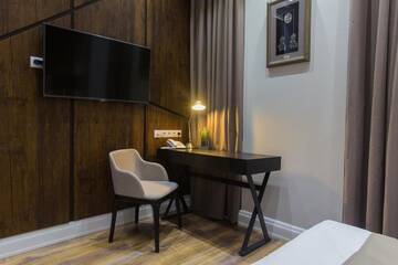 Фото номера Двухместный номер с 1 кроватью Отель QonaQ hotel г. Нур-Султан 7