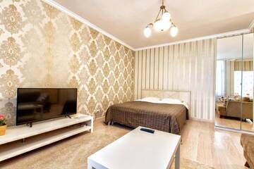Фото номера Апартаменты с 1 спальней Апартаменты Ernaz Plus Apartments: Promenade Expo г. Нур-Султан 16