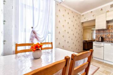 Фото номера Апартаменты с 1 спальней Апартаменты Ernaz Plus Apartments: Promenade Expo г. Нур-Султан 21
