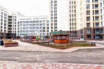 Фото номера Апартаменты с 1 спальней Апартаменты Ernaz Plus Apartments: Promenade Expo г. Нур-Султан 7