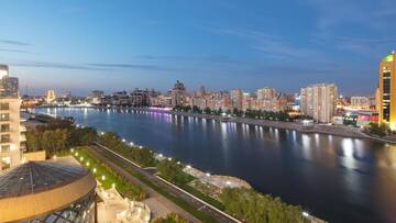 Фото номера Двухместный номер Делюкс с 2 отдельными кроватями Отель The St. Regis Astana г. Нур-Султан 16
