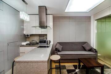 Фото номера Апартаменты с 1 спальней Апартаменты Elite highVill apart г. Нур-Султан 17