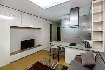 Фото номера Апартаменты с 1 спальней Апартаменты Elite highVill apart г. Нур-Султан 11