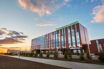Фото номера Стандартный номер для некурящих с 1 кроватью размера «king-size» Отель Wyndham Garden Astana г. Нур-Султан 12