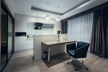 Фото номера Люкс Wellness с кроватью размера «king-size» - Для некурящих Отель Wyndham Garden Astana г. Нур-Султан 3