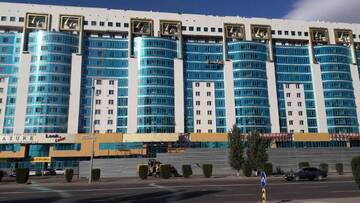 Фото номера Апартаменты с балконом Апартаменты Apart-group on the street Saraishyk, 7 г. Нур-Султан 9