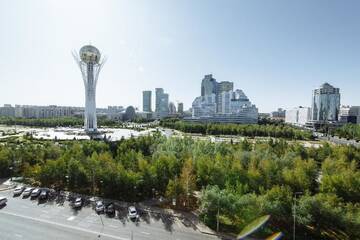 Фото номера Апартаменты с 2 спальнями Апартаменты улица Кунаева 14 г. Нур-Султан 47