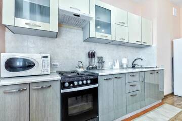 Фото номера Апартаменты с 1 спальней Апартаменты Premium Apartment in Downtown- Nursaya, best location г. Нур-Султан 48