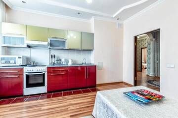 Фото номера Апартаменты с 1 спальней Апартаменты Premium Apartment in Downtown- Nursaya, best location г. Нур-Султан 49