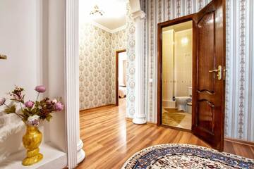 Фото номера Апартаменты с 1 спальней Апартаменты Premium Apartment in Downtown- Nursaya, best location г. Нур-Султан 55