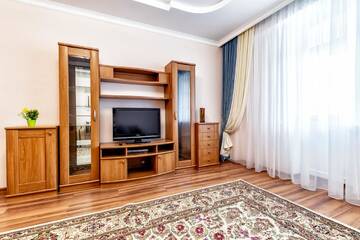 Фото номера Апартаменты с 1 спальней Апартаменты Premium Apartment in Downtown- Nursaya, best location г. Нур-Султан 15