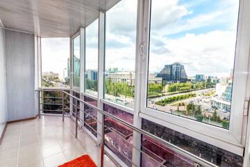 Фото номера Апартаменты с 1 спальней Апартаменты Premium Apartment in Downtown- Nursaya, best location г. Нур-Султан 19