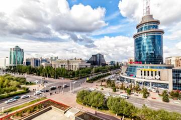 Фото номера Апартаменты с 1 спальней Апартаменты Premium Apartment in Downtown- Nursaya, best location г. Нур-Султан 24