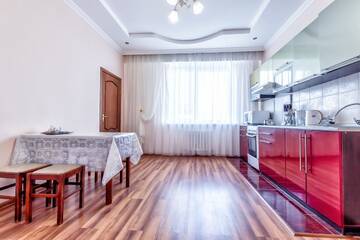 Фото номера Апартаменты с 1 спальней Апартаменты Premium Apartment in Downtown- Nursaya, best location г. Нур-Султан 32
