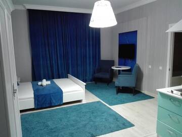 Фото номера Большой двухместный номер с 1 кроватью Апарт-отели Apart Hotel Bon Mary г. Нур-Султан 29