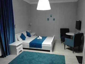 Фото номера Большой двухместный номер с 1 кроватью Апарт-отели Apart Hotel Bon Mary г. Нур-Султан 35