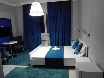 Фото номера Большой двухместный номер с 1 кроватью Апарт-отели Apart Hotel Bon Mary г. Нур-Султан 36