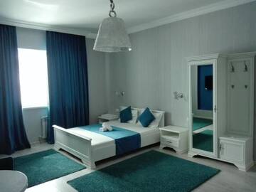 Фото номера Большой двухместный номер с 1 кроватью Апарт-отели Apart Hotel Bon Mary г. Нур-Султан 10