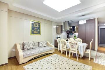 Фото номера Апартаменты с 1 спальней Апартаменты Apartments HighWill Luxury г. Нур-Султан 11