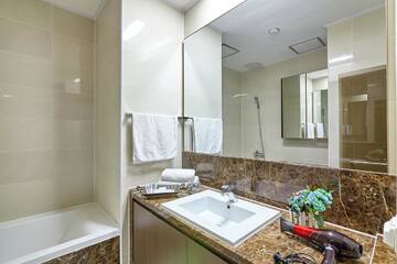 Фото номера Апартаменты с 1 спальней Апартаменты Apartments HighWill Luxury г. Нур-Султан 19
