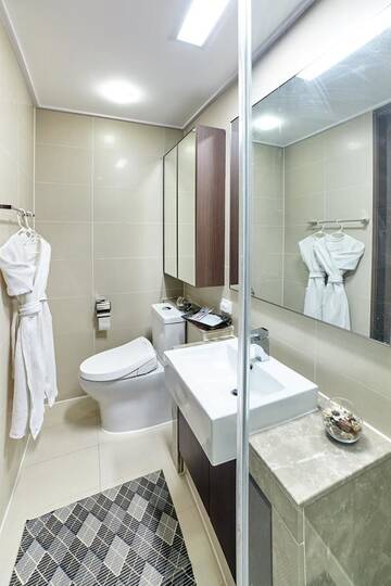 Фото номера Апартаменты с 1 спальней Апартаменты Apartments HighWill Luxury г. Нур-Султан 7