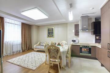 Фото номера Апартаменты с 1 спальней Апартаменты Apartments HighWill Luxury г. Нур-Султан 10