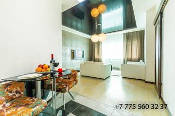 Фото номера Апартаменты с 1 спальней Апартаменты Romantic apartment on Dostyq 5 г. Нур-Султан 10