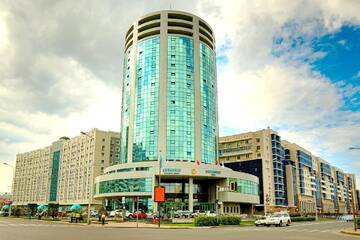 Фото номера Апартаменты с 1 спальней Апартаменты Diplomat Apartment on Sarayshyq st 34 г. Нур-Султан 28