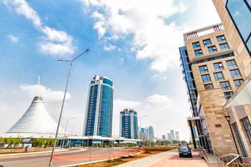 Фото номера Апартаменты с 1 спальней Апартаменты Luxurious apartment in the heart of Astana г. Нур-Султан 11
