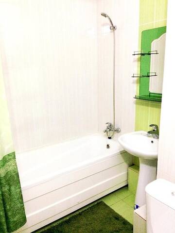 Фото номера Улучшенные апартаменты Апартаменты Graciya Apartment on Akmeshit str г. Нур-Султан 10