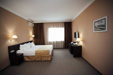 Фото номера Двухместный номер Делюкс с 1 кроватью Отель Hotel Aner г. Нур-Султан 5