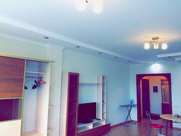 Фото номера Улучшенные апартаменты Апартаменты Amasing apartment on Dostyk 5 str г. Нур-Султан 12